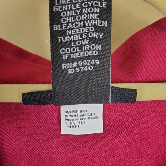 Catherines Black Label Fuchsia Open Front Jacket Size 4X - Picture 11 of 12